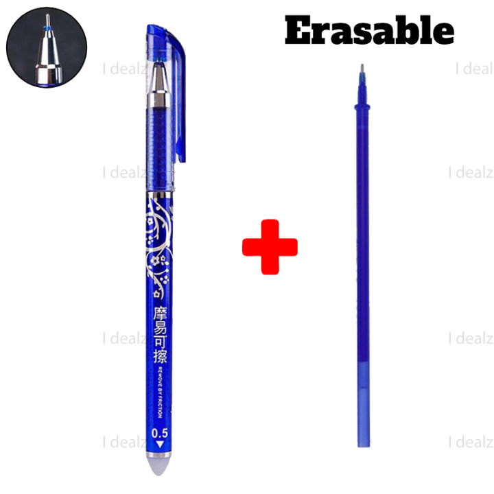 erasable%20gel%20pen%20with%20eraser%20on%20top%202%20pens%200.5mm%20-%20Image%202