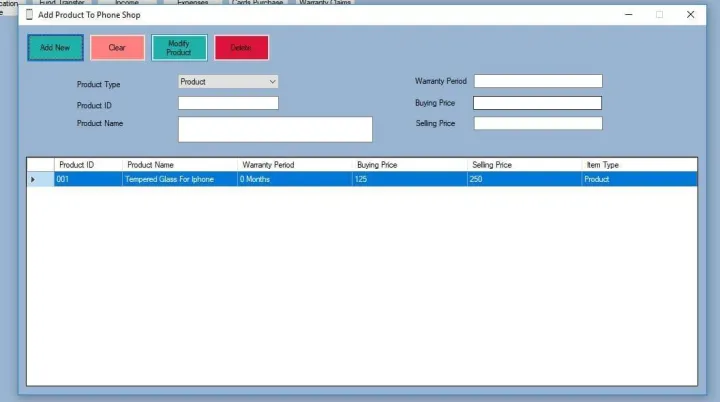 POS Software For Mobile And Communication Shop