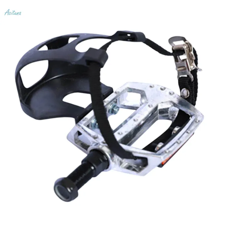 Stationary%20Bike%20Pedals,%20Exercise%20Bike%20Pedals%20with%20Straps%20and%20Toe%20Clips,%20Fits%20Exerciser%20Equipment%20&%20Exercise%20Bike%20Bicycle%20,%20Long%2014mm%20spindle%20-%20Image%206