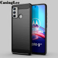 Protect Cover For Motorola G40 Fusion Case Carbon fiber drawing Soft Silicon Phone Cases for Moto G40 Fusion Back Cover For girls and Boys. 