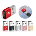 1 Pcs Usb Male To Usb Type C Female Otg Adapter Converter. 