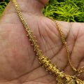 BOOM Gold plated beautiful necklace kara maala hansaputtu design necklace without stone For Women. 