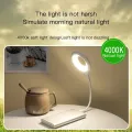 Home Bedroom USB Direct Plug Portable Lamp Dormitory Bedside Lamp Eye Protection Student Study Reading Available Night Light. 