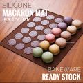 Ready Stock 🇲🇾 Premium Silicone Macaron Mat Non-Stick Oven Baking Brownies Cookies Kuih Semperit Mat Food Grade Alas Makaron Macaroon Brownie Biskut Makaroon Anti Slip Pan Loyang Biskut. 