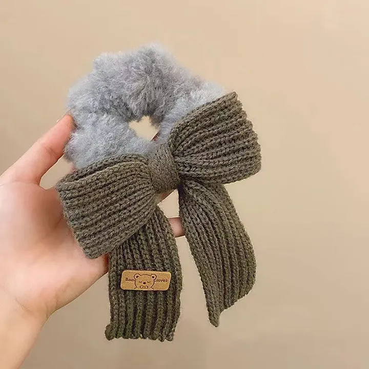 Cute%20Bow%20Rubber%20Band%20Lamb%20Wool%20Bowel%20Hair%20Rings%20Knitted%20Wool%20Plush%20Ponytail%20Hair%20Tie%20Headwear%20Scrunchies%20Girls%20Hair%20Accessories%20ANLAN%20-%20Image%205
