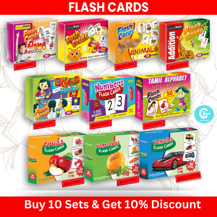 Flash Cards 525Pcs - Baby kids Early Educational Toys Gift