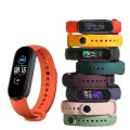 Replacement Silicone Strap for Xiaomi Mi Band 4, 3 & M4, M3 - Sports Soft Wrist Bracelet Wristband Belt Smart Watch Fitness Tracker Wristband. 