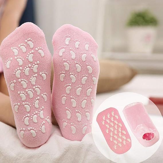 Spa Gel Socks for Women and Men Feet Protector Crack Heel Repair Socks