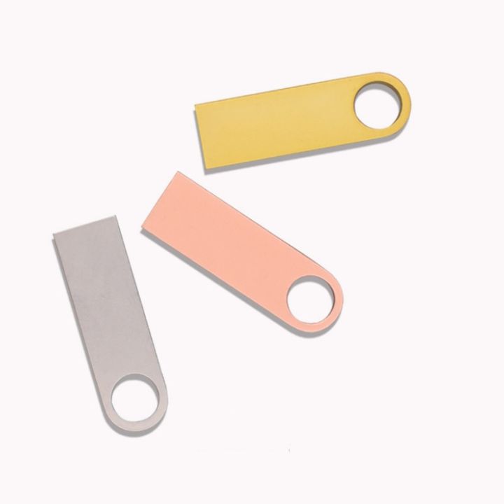 【32GB Gold Color】 Custom Logo USB Drive 64GB 32GB 16GB Pen Drive Pendrives 8GB 4GB Cle Usb 2.0 Flash Stick U Disk for Wedding Gifts
