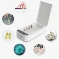 Phone Cleaner Machine UVC Cleaner Box Phone Cleaner Machine USB Rechargeable Easy Operation Compact Versatile Cleaning Box for. 