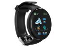 D18 Smart Watch Heart Rate Monitor Men's Women's Smartwatch Round Fitness Digital Watches for Men Women Band Bracelet. 