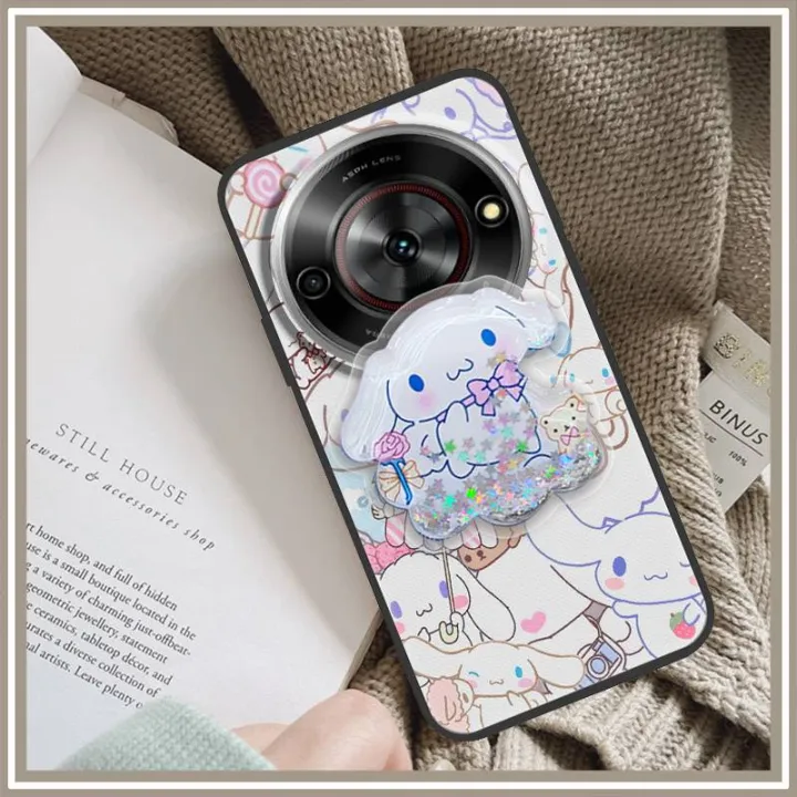 Anti-knock%20Back%20Cover%20Phone%20Case%20For%20ZTE%20Blade%20A75%205G/Nubia%20Focus%205G/Calf%205G%20phone%20lens%20protection%20Rotatable%20stand%20cute%20-%20Image%204