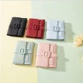 Mini Small Wallet Luxury New Design Solid Color Coin Purse Standard PU Leather Card Holder for Women's Ladies Use Travel. 