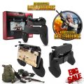 w10 Pubg Game Gamepad Mobile Phone Game Controller l1r1 Shooter Trigger Fire Button For iPhone Android Joystick. 