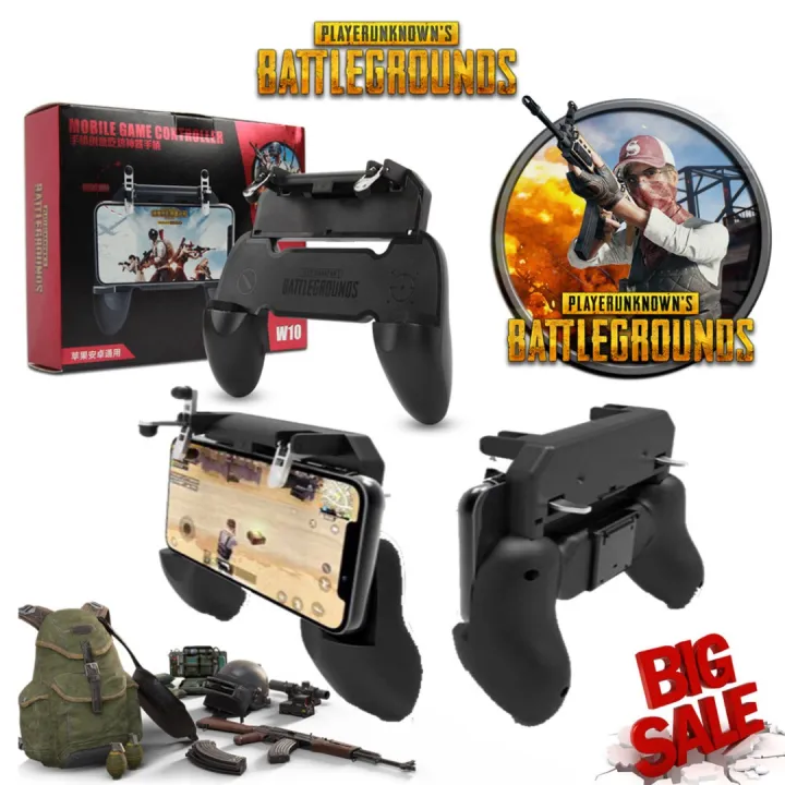 w10%20Pubg%20Game%20Gamepad%20Mobile%20Phone%20Game%20Controller%20l1r1%20Shooter%20Trigger%20Fire%20Button%20For%20iPhone%20Android%20Joystick%20-%20Image%204