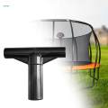 T Shaped Pipe Sleeve Trampoline Enclosure Pole Protection Cover for Exercise. 