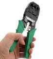 Networking Tool Crimping Tool 3 in 1 Wire Network Cable Crimper Cable Cutter Plier Cable Stripper Wire Stripper Crimp PC Crimping Tool Computer Networking Plier RJ45 RJ11. 