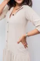 Hailee Dress- Coffee. 