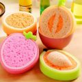 1pc Fresh Cute Fruit Thickened Sponge Scouring Pad Rag Decontamination Dish Cloth Dish Towel Sponge Wipe Kitchen Cleaning Items. 