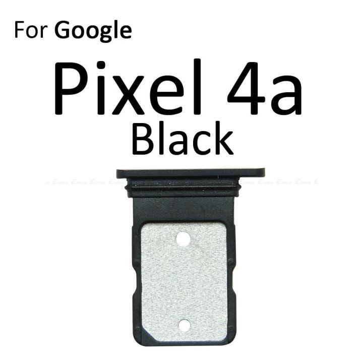 Card Socket Slot Tray Reader Holder Connector Micro SD Adapter Container For Google Pixel 4 4a XL 5 Replacement Parts