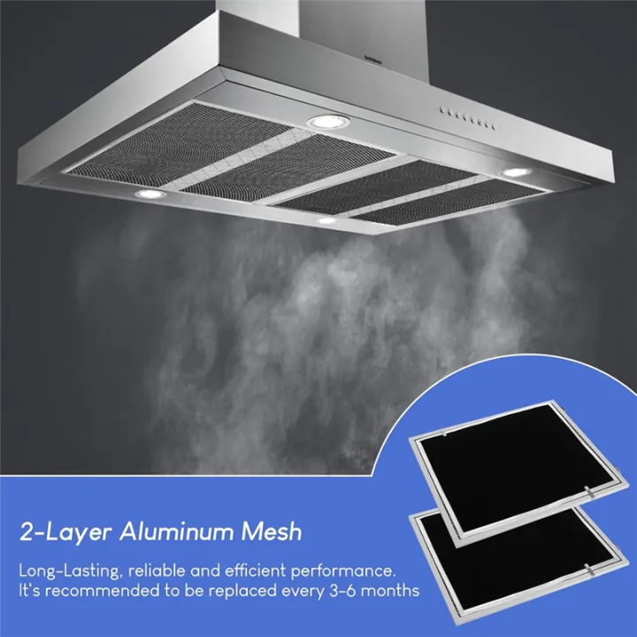 HPF36%20Charcoal%20Filter%20Non-Ducted%20Charcoal%20Filter,Grease%20Filters%20Type%20XC%20for%20S97020466%20Range%20Hood%20Filter%20Replacement%20Parts%20Accessories%202Piece%20-%20Image%207