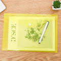 Plastic Filing Products Snap Closure File Folder Lightweight Expanding Wallet Portable File Folder A4 Size Storage Bag. 