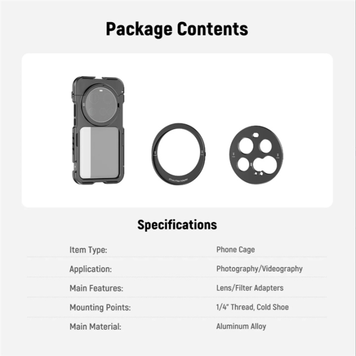 For%2015%20Ultra%2017mm%20Threaded%20Lens%20Backplate%20Phone%20Cage%20Kit%2067mm%20Filter%20Adapter%20Black%20-%20Image%202