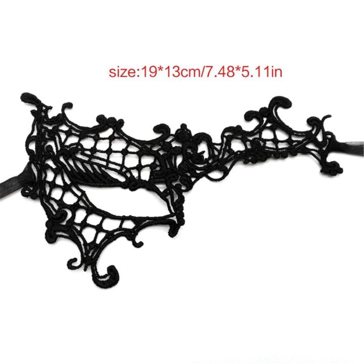 Believesinkinte%20Lace%20Eye%20Masks%20Halloween%20Eye%20Mask%20Women%20Party%20Favor%20Masquerade%20Mask%20Half%20Face%20Death%20Dress%20Up%20Accessories%20-%20Image%205
