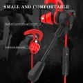 【New】PUBG 0 delay G9 Gaming Earphone Double Stereo Bass Noise Cancellation HiFi Gaming Headset In-ear Earphones with Mic. 