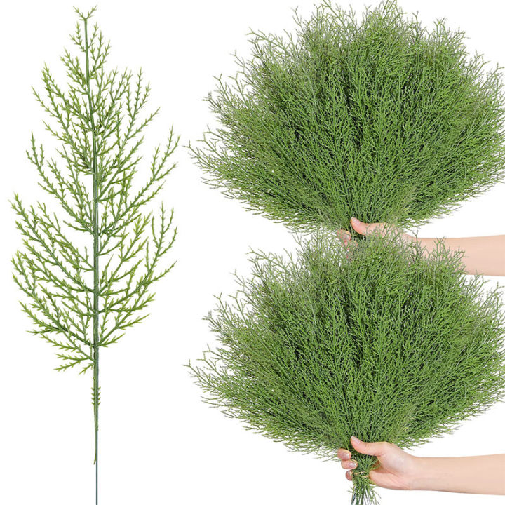 【Clearance sale】 10pcs Pine Needles Christmas Atmosphere Decoration Greenery Decoration Christmas Accessories Artificial PE Pine Branches