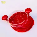 【ZOSR】ShiningLove Chicken Shredder Tool Visible Chicken Breast Shredder Tool Twist With Transparent Lid And Anti-Slip Base, Meat Shredder Machine For Pork Beef, Dishwasher Safe, Heat Resistant. 