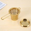 Tea Leaf Tea Strainer Golden Barrel Tea Strainer Kung Fu Tea Set. 