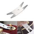 Stringed Instruments Stainless Steel Bass Multi Spanner Repair Knob Repair Electric Guitar Wrench Portable Multifunction Guitar Knob Removal Tool Guitar Accessories. 