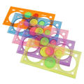 1 multi-functional puzzle ruler et art drawing tool. 