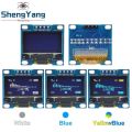 0.96 inch OLED 4PIN 7PIN IIC Serial White Display Module 128X64 I2C SSD1306 12864 LCD Screen Board for Arduino. 