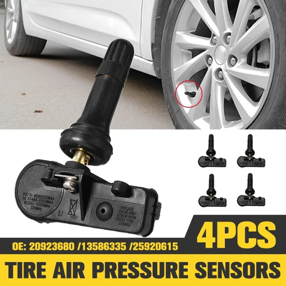 4PCS 20923680 TPMS Tire Pressure Sensor 315 Mhz fit for GMC Chevy Buick