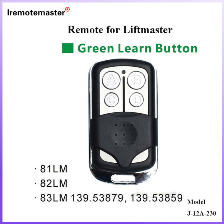 Green Learn Button for Liftmaster 81LM 82LM 83LM 850CB 853CB 856CB ...