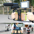 Mobile Phone Video Camera Handheld Stabilizer SmartPhone Film Making Rig Cage Cell Phone Handheld Grip Holder Bracket Stabilizer. 
