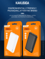 KAKUSIGA Fast Charging Multipurpose Portable 20000 mAh Power Bank for Recharging Mobile Phone Tablet Electronic Electrical Devices Powerbank Smart Battery Large Capacity Overvoltage Protection Type C Micro USB LED Indicator Light Charger Energy Storage. 