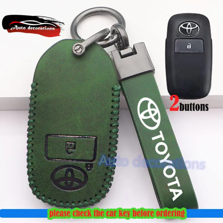 Toyota%20Veloz%20Yaris%20Raize%20Avanza%20Vios%20car%20key%20case%20genuine%20leather%20key%20cover%20Toyota%20keychain%20-%20Image%206