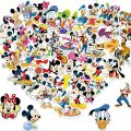 Disney Cartoon Stickers Mickey Mouse cartoon graffiti stickers waterproof 3. 