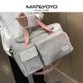 MATEYOYO Travel Bag Fitness Handbag Yoga Sports Bag Waterproof Weekender Bags Sport Bag Yoga Shoulder Bag Traveling Bag Fitness Bag Gym Totes for Men Women. 