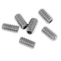 50 Pcs Silver Stainless Steel Surfboard Fin Screws Stripped Surf. 