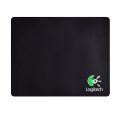 Logitech Cloth Gaming Mouse Pad, Moderate surface friction, Consistent surface texture, Stable, Rollable - Black. 