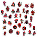 20/40/60pcs Deadpool Stickers Marvel Universe Superhero Stickers for Laptop Scrapbook Journal Kids Girls Boys Stickers. 