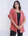 Spring & Summer Open Front Cardigans with Ladder Inserts. 