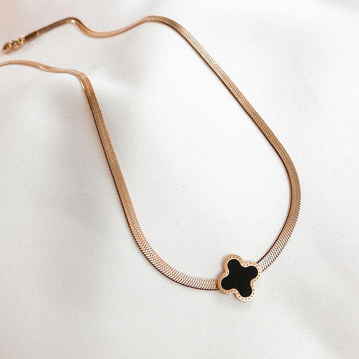 OYJR Kwintas Stainless Necklace Non Tarnish Vintage Nickless for Women Gold Chain Pendant Jewelry Accessories