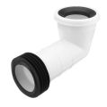 Magic Bend 4'' L Bend Heavy Bathroom Commode PVC. 