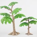 Ecological Plastic Simulation Cypress Cypress Pine Trees Coconut Tree Mini Vivid Landscape Tree Model Garden. 