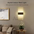 Auoyo 3W/6W LED Wall Light Lamp Light-up Down Cube Indoor Sconce Lighting Light Decoration Lights for Room Bedroom Bathroom Corridor Balcony Stairs. 